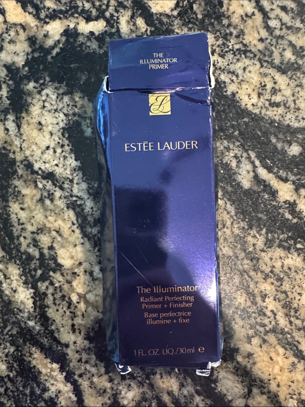 Estee Lauder Illuminator Primer in Pearl White with Gold Accents